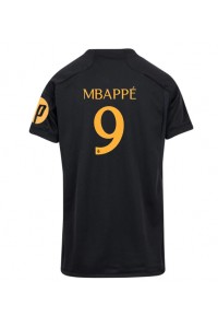 Real Madrid Kylian Mbappe #9 Fotballdrakt Tredje Klær Dame 2023-24 Korte ermer